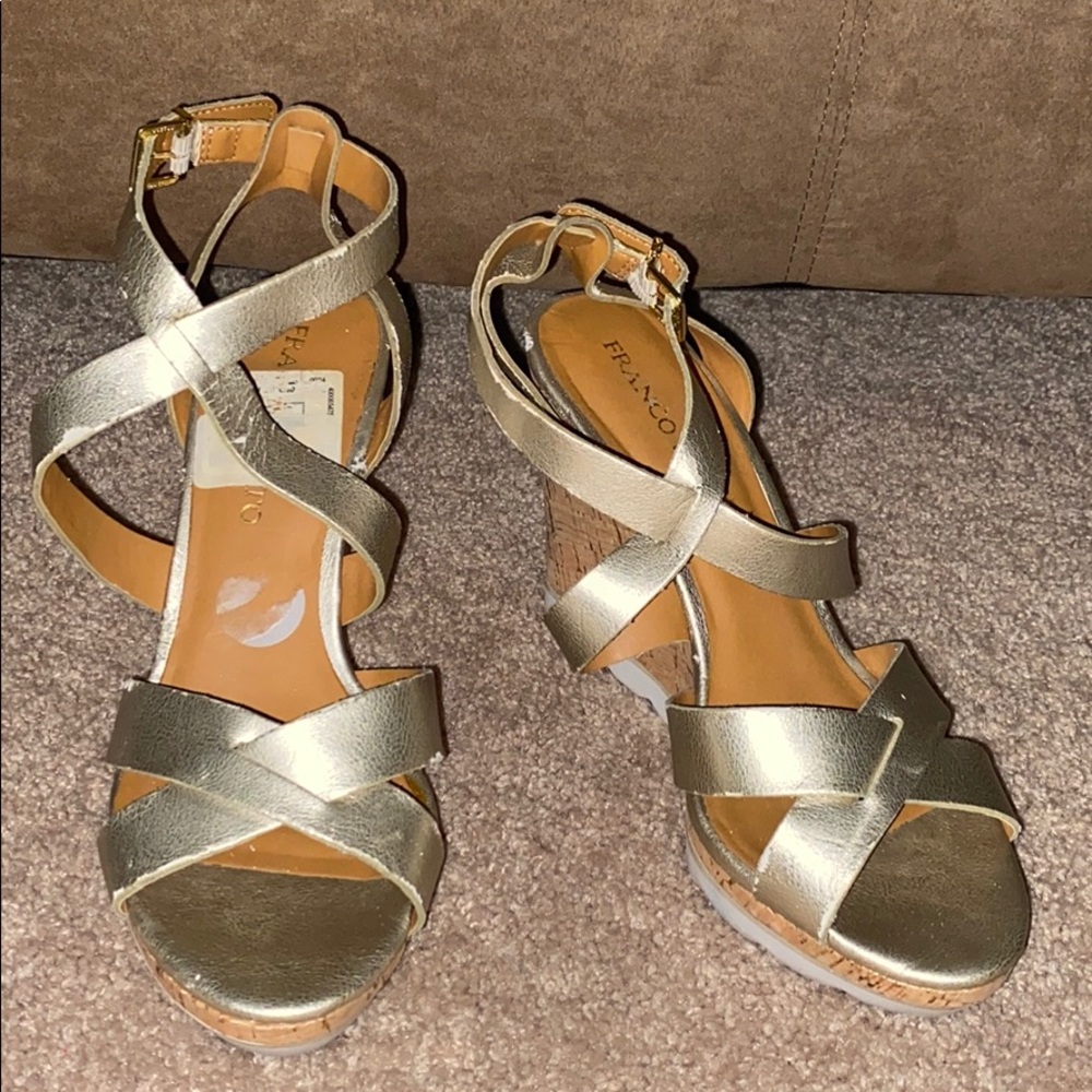 Franco Sarto Cork Wedge